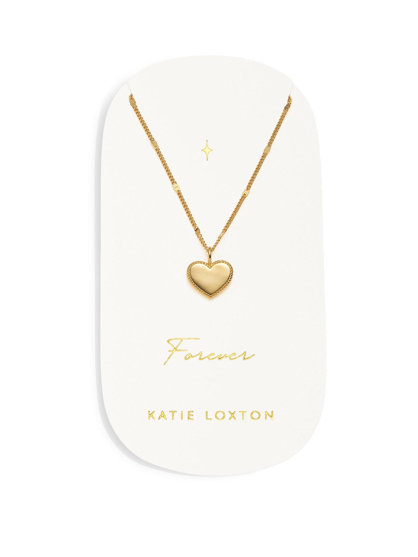 undefined Forever Waterproof Gold Heart Necklace