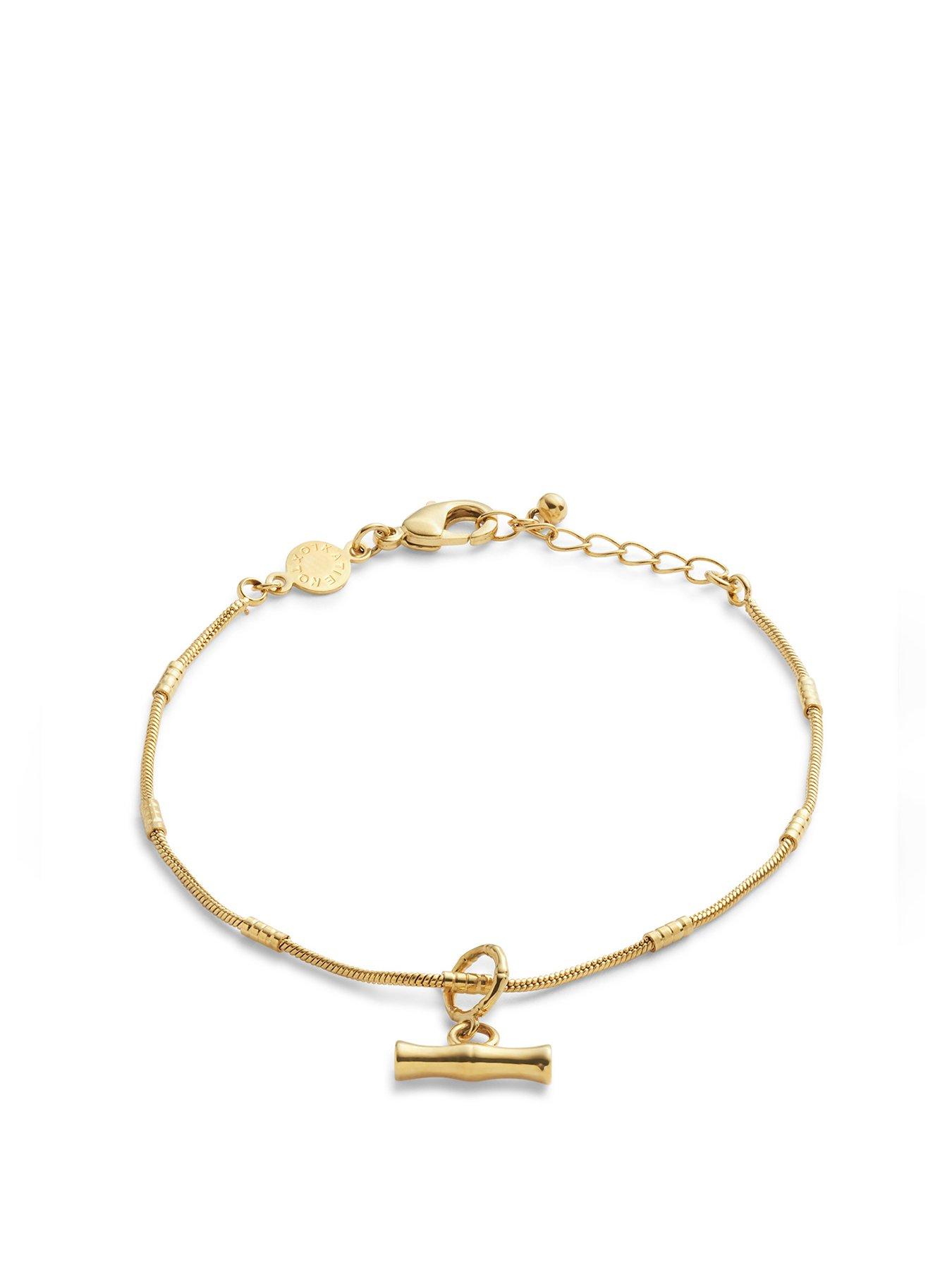 undefined Bamboo Waterproof Gold Bracelet
