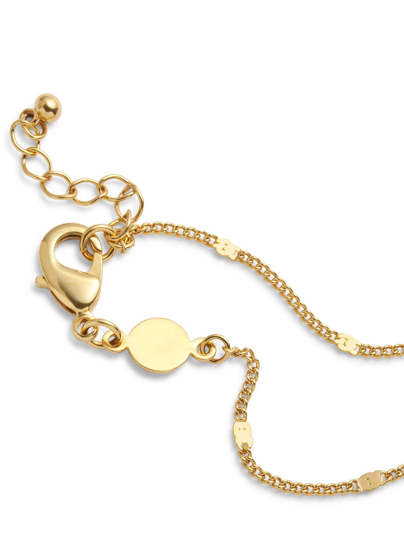 Image 3 of 6 of Katie Loxton Forever Waterproof Gold Heart Bracelet