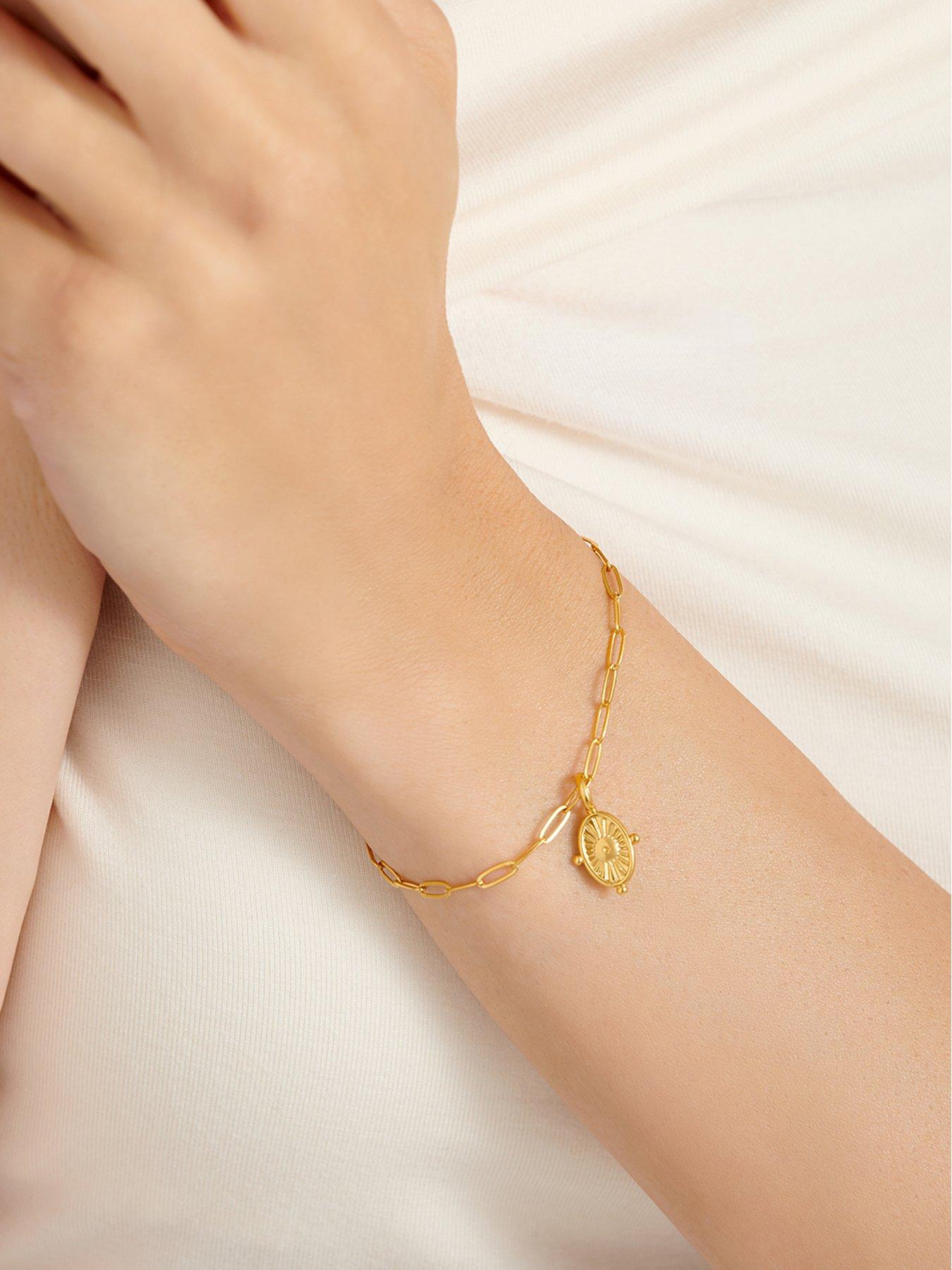 Image 2 of 5 of Katie Loxton Talis Waterproof Gold Bracelet