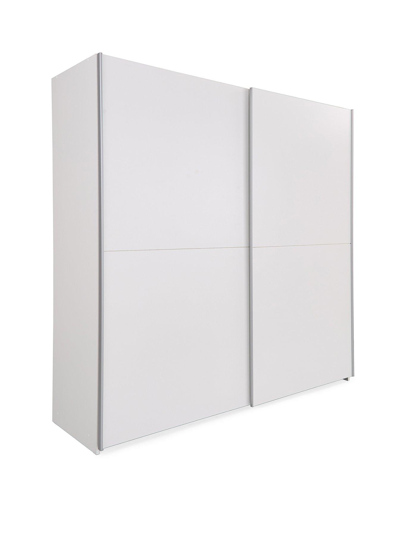 Image 3 of 6 of Very Home Nico 190 cm&nbsp;2 Door&nbsp;Sliding Wardrobe - White