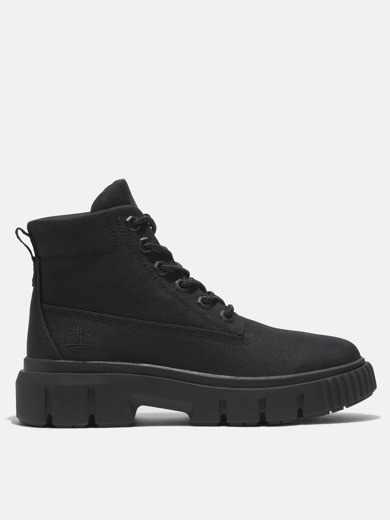 Timberland Greyfield Mid Lace Boot Jet Black Very