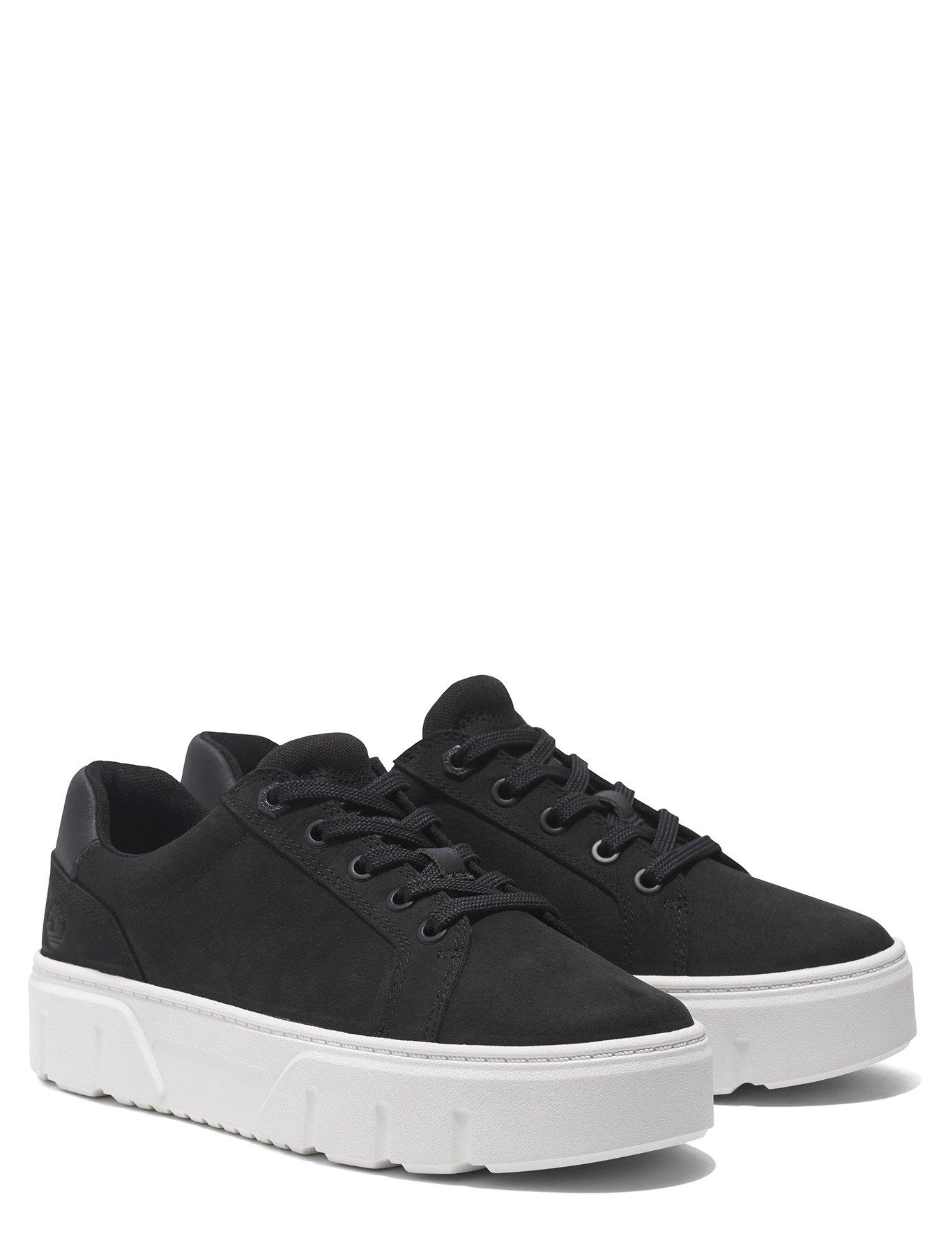 Timberland Laurel Court Low Lace Up Sneaker - Black | Very.co.uk