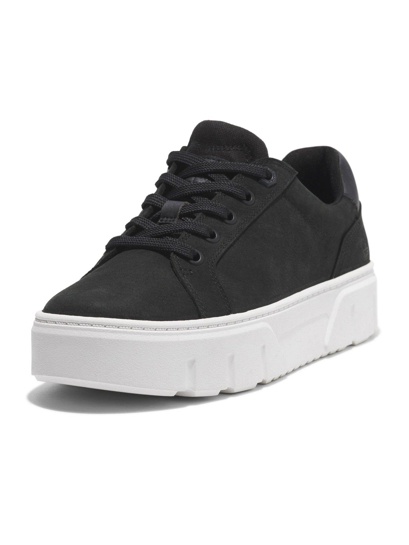 Timberland Laurel Court Low Lace Up Sneaker - Black | Very.co.uk