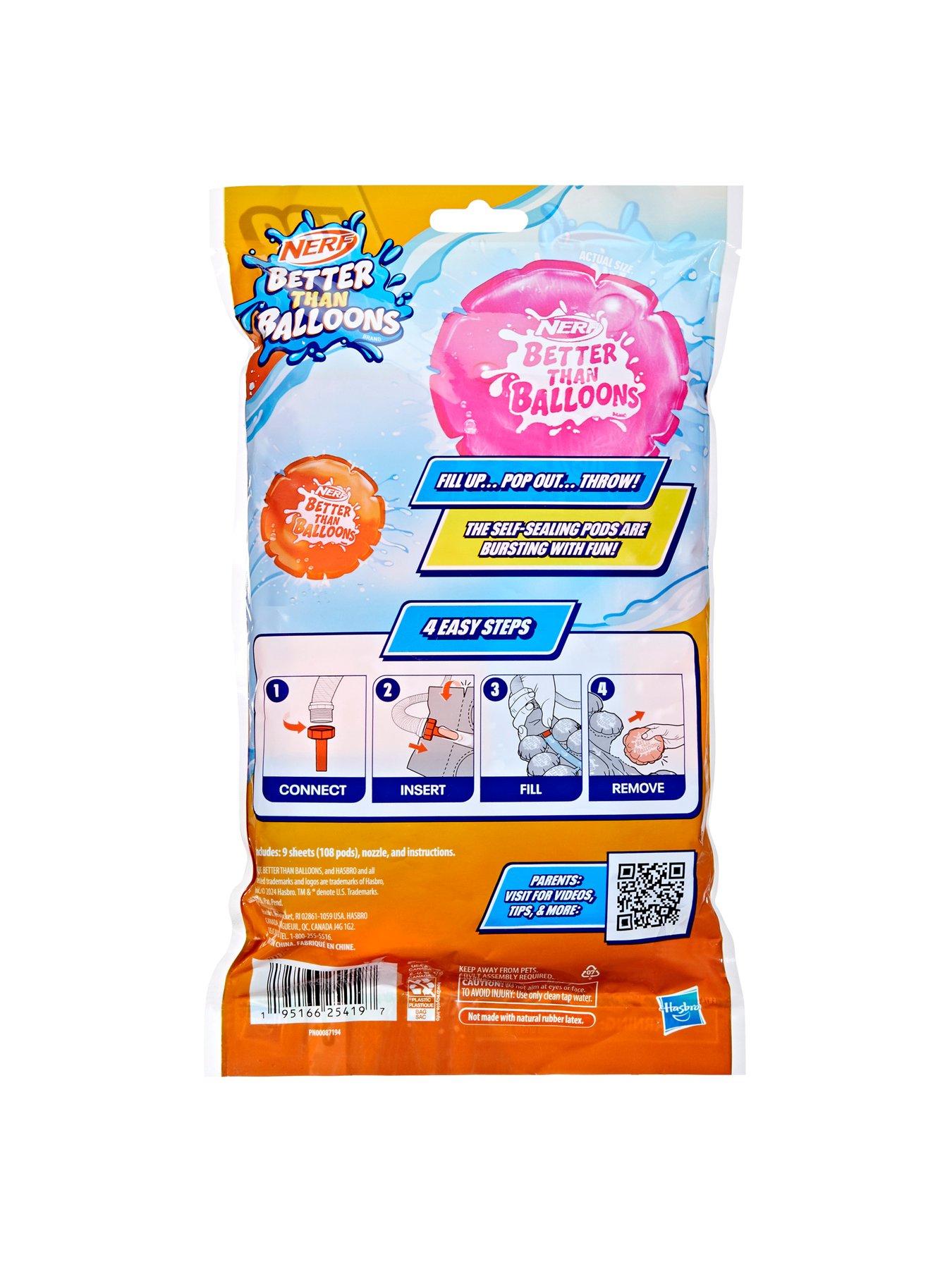 Image 4 of 4 of Nerf Soaker Better Than Balloons Core Pack (108)