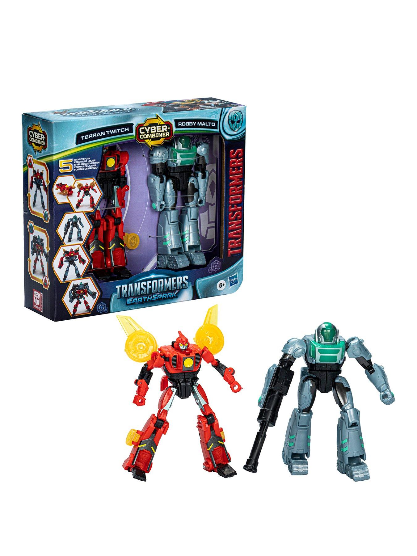 Image 1 of 7 of Transformers Earthspark Cyber-Combiner Set