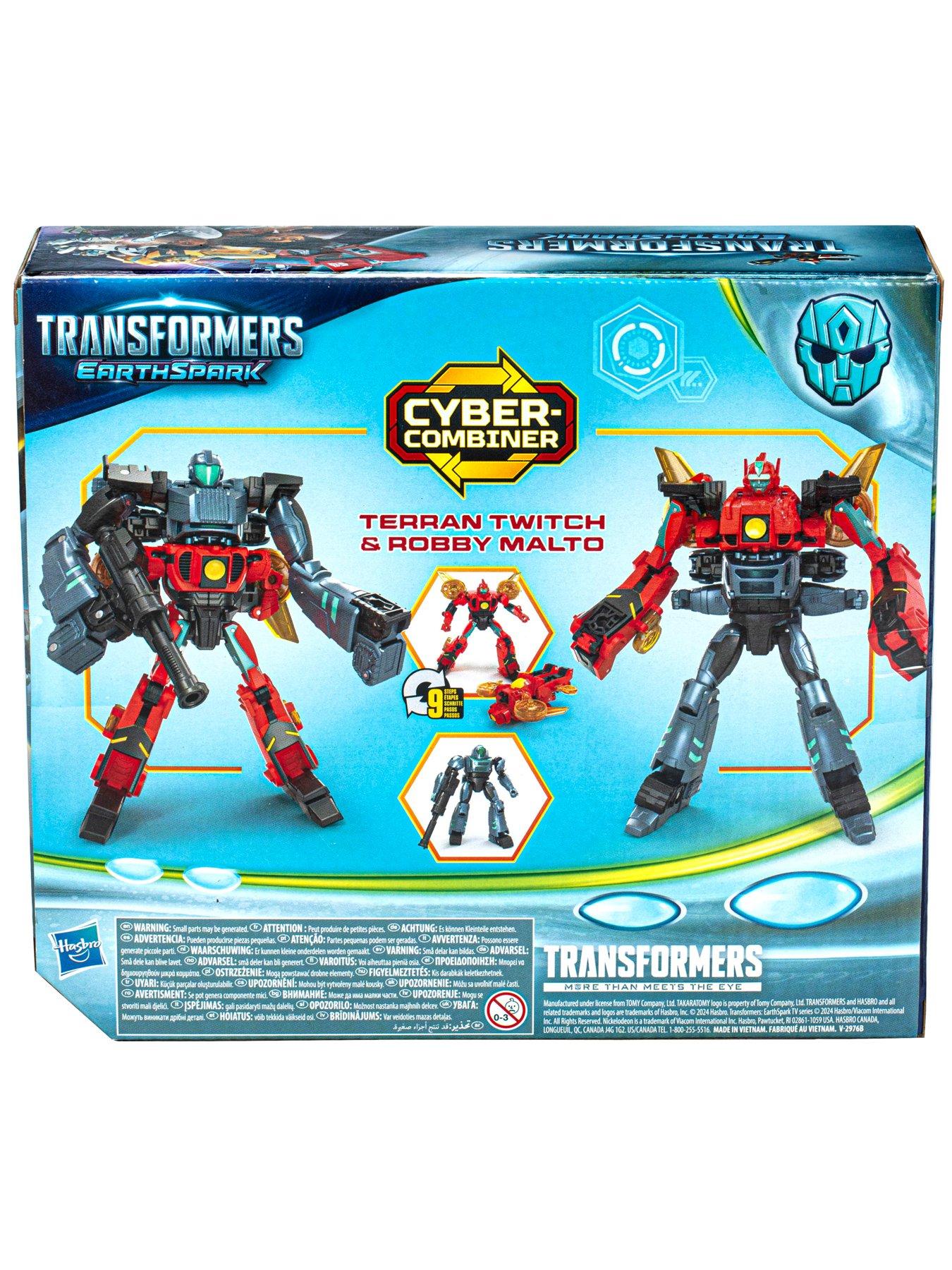 Image 7 of 7 of Transformers Earthspark Cyber-Combiner Set