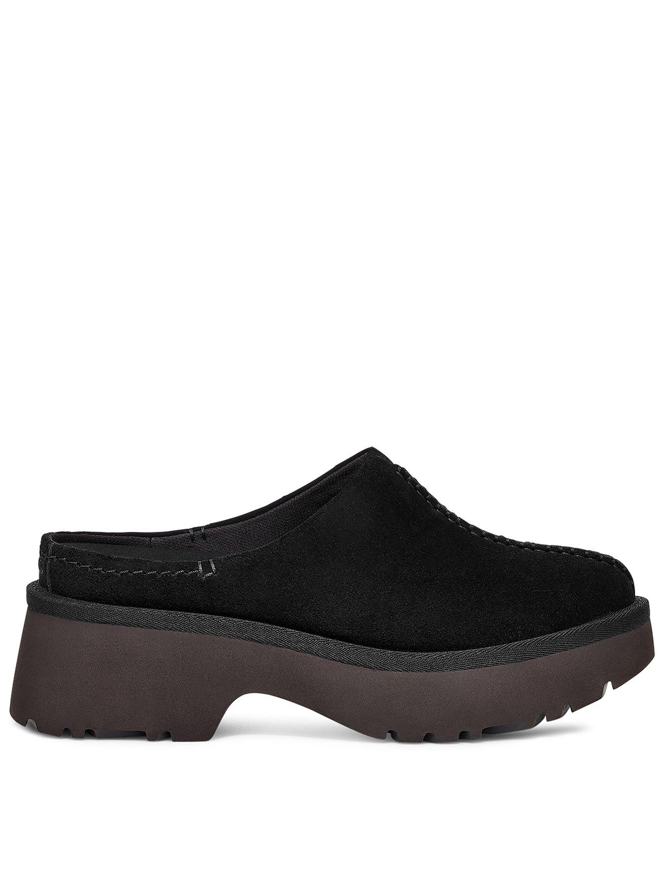 UGG New Heights Clogs - Black | Very.co.uk