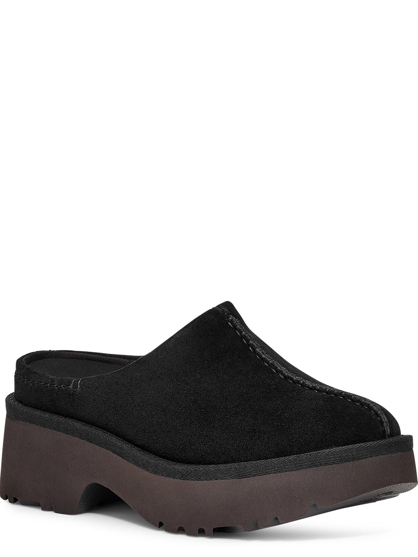 UGG New Heights Clogs - Black | Very.co.uk