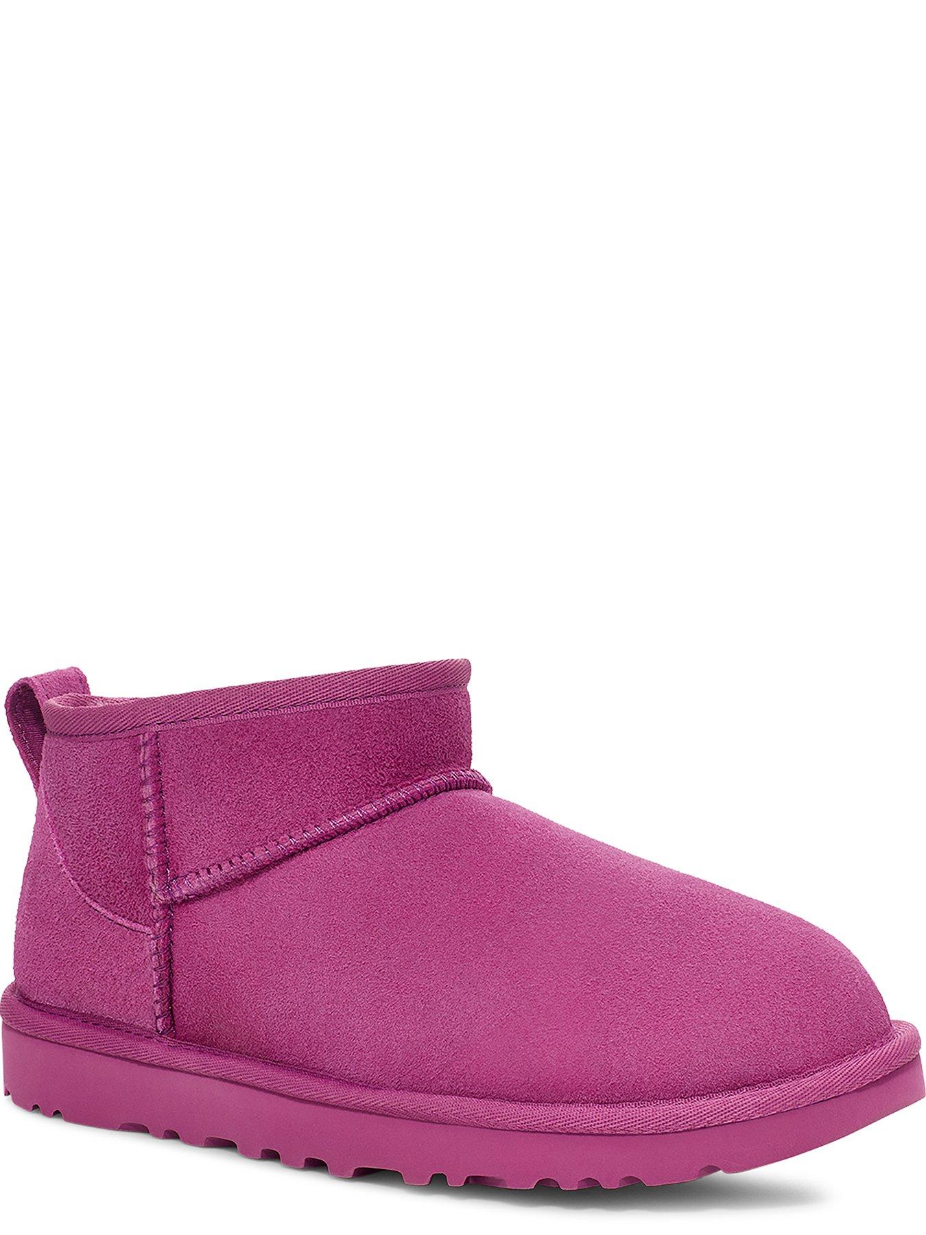 UGG Classic Ultra Mini Mangosteen Boots | Very.co.uk