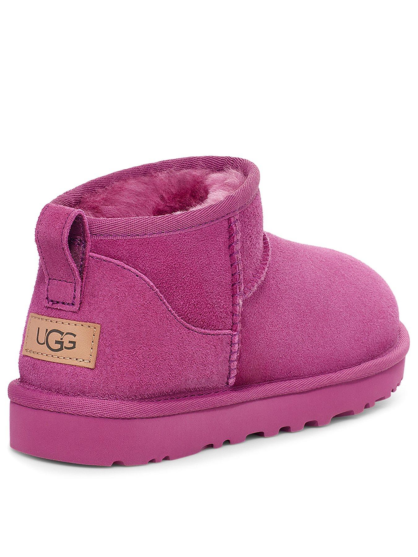 UGG Classic Ultra Mini Mangosteen Boots Purple Very