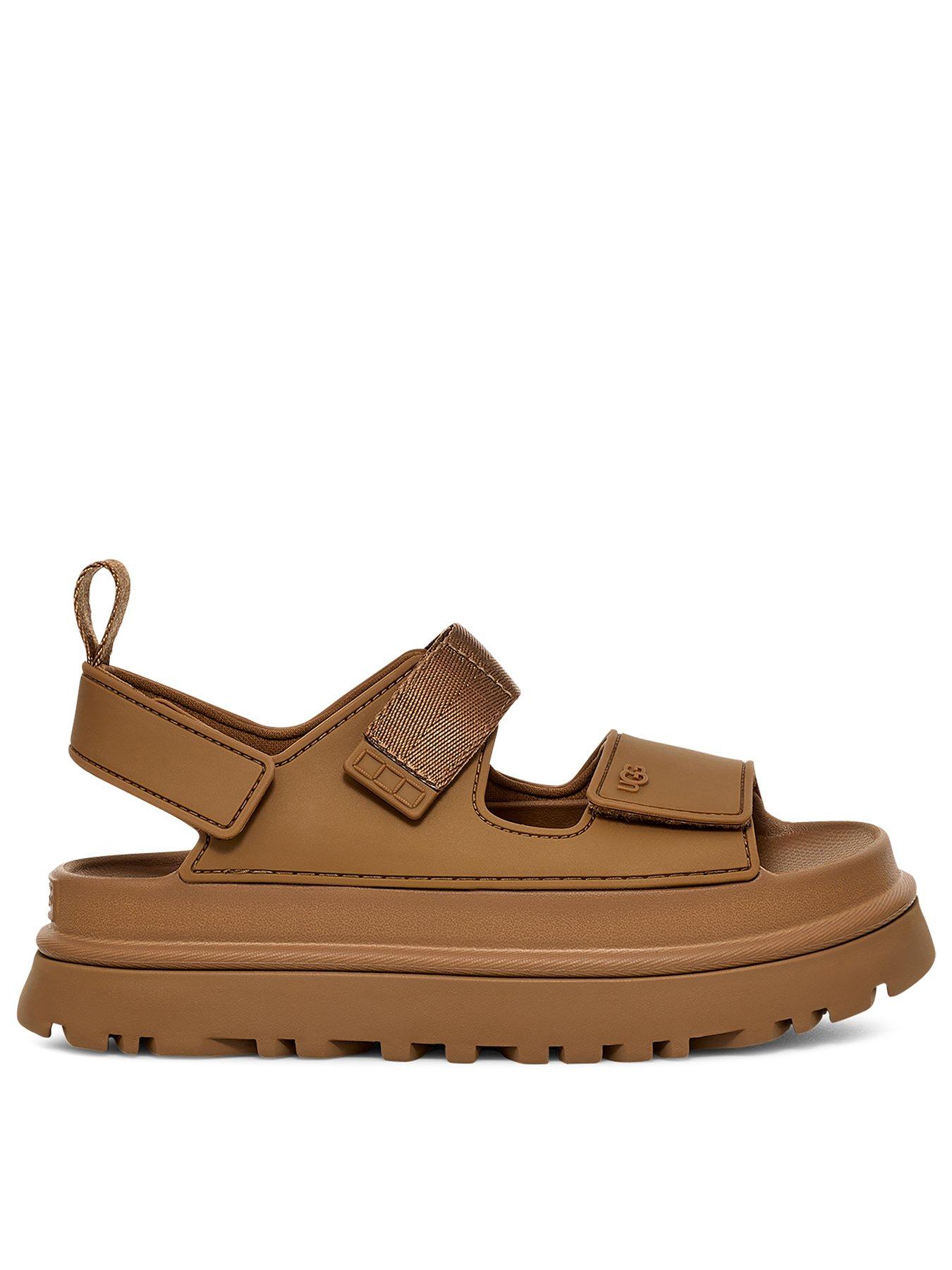undefined GoldenGlow Sandals - Bison Brown