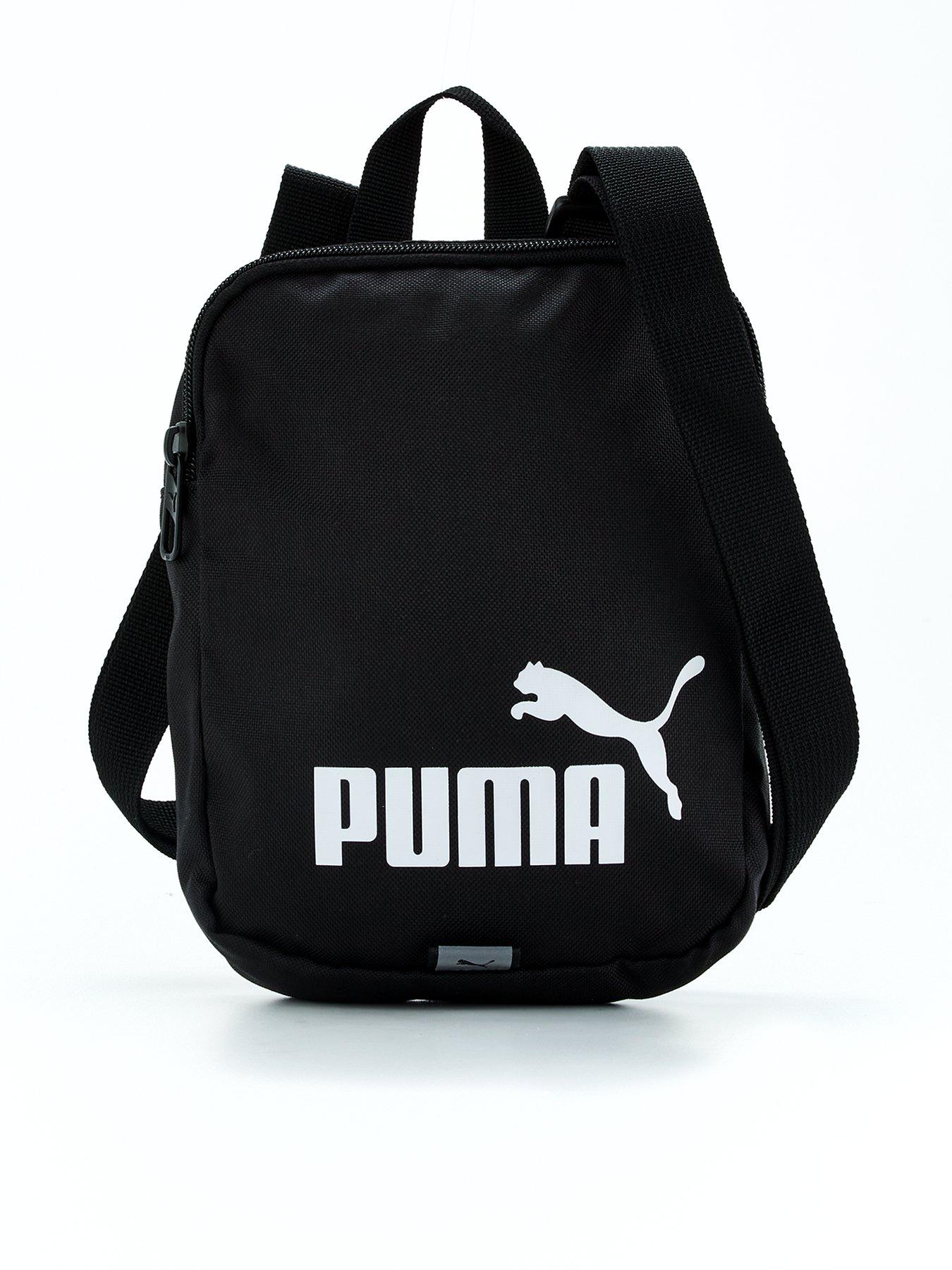 puma men's phase portable bag - black