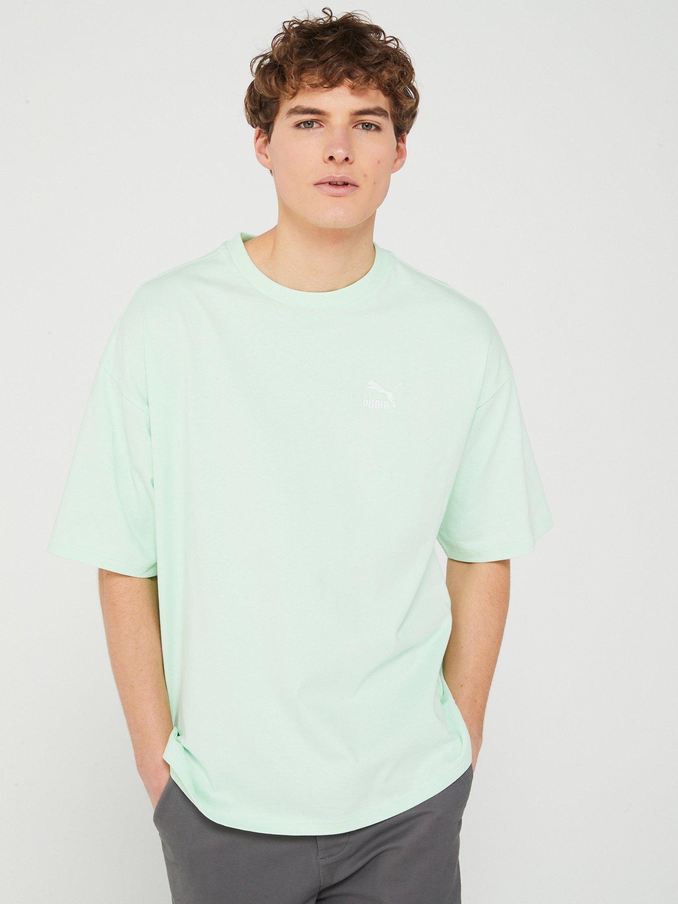 Puma Mens Better Classics Oversized T-Shirt - Green