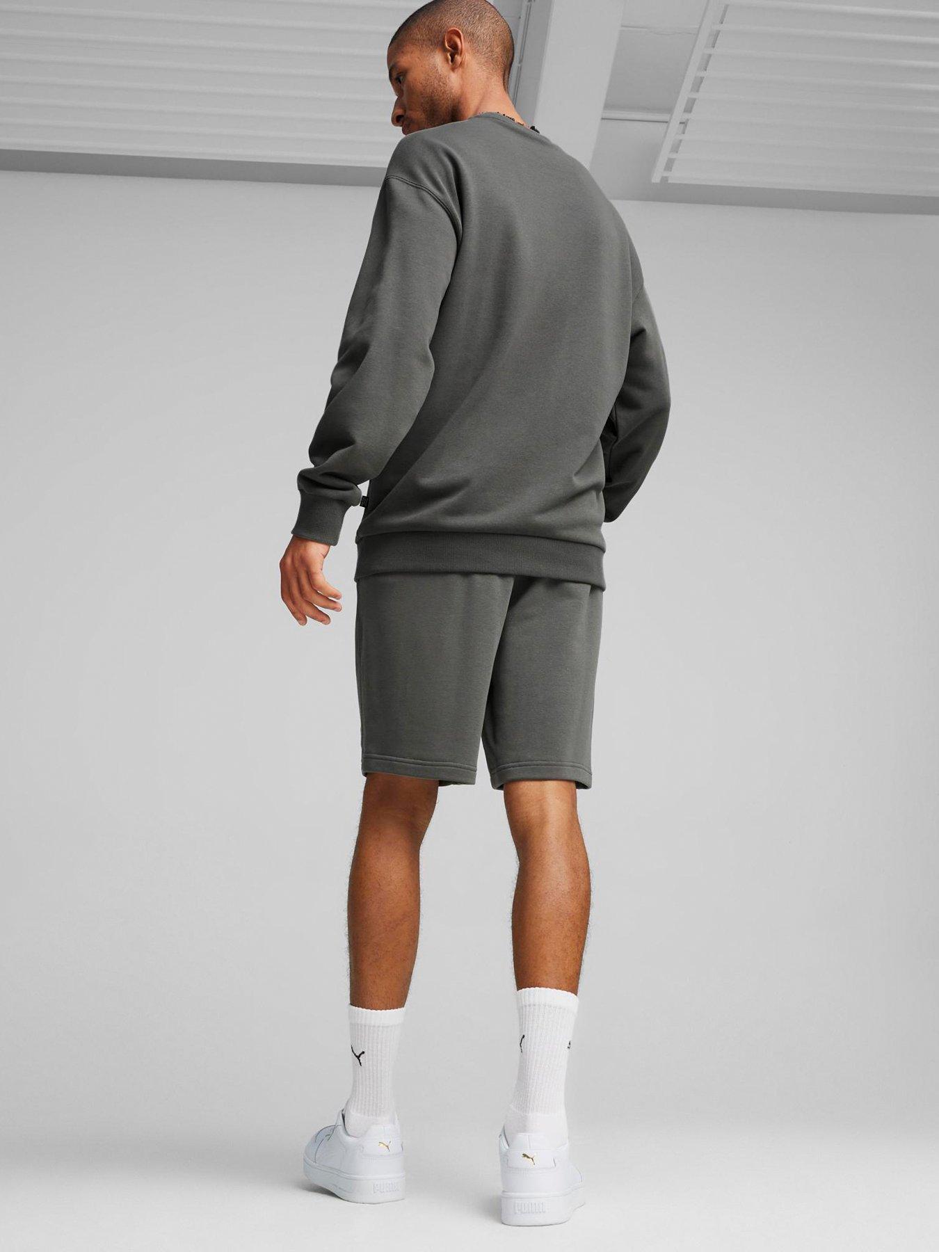 Puma Mens Relaxed Sweat Suit - Grey | Very.co.uk