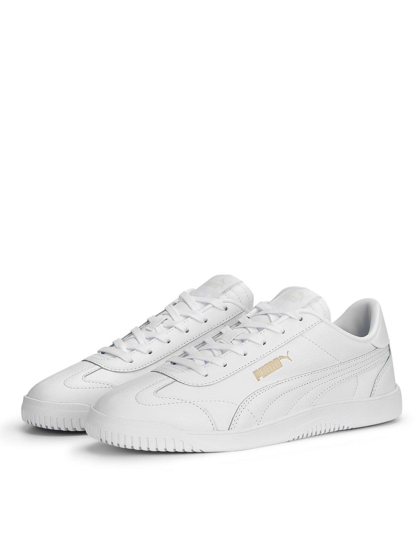 Puma trainers white mens sales
