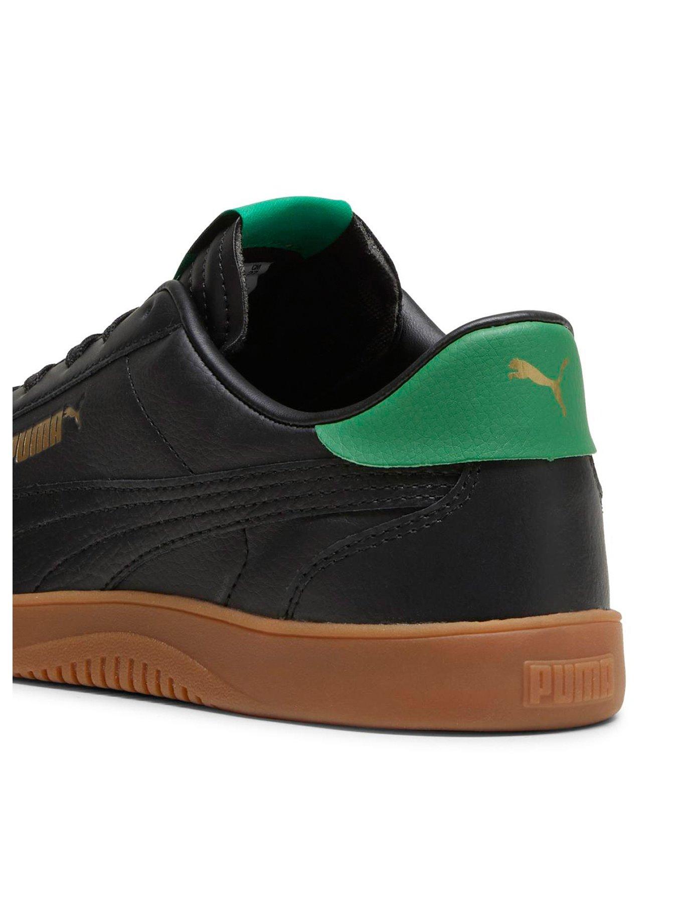 Puma Mens Club 5v5 Trainers - Black/green | Very.co.uk