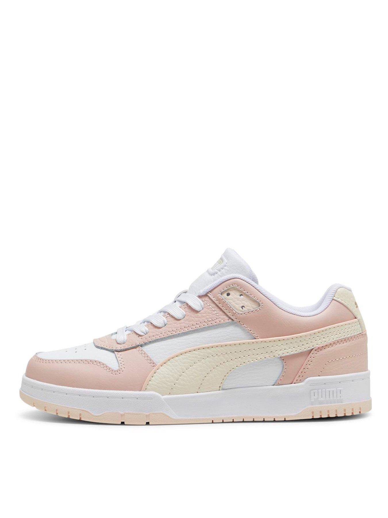 Puma Womens Rebound Game Low Trainers - Light Pink | Very.co.uk