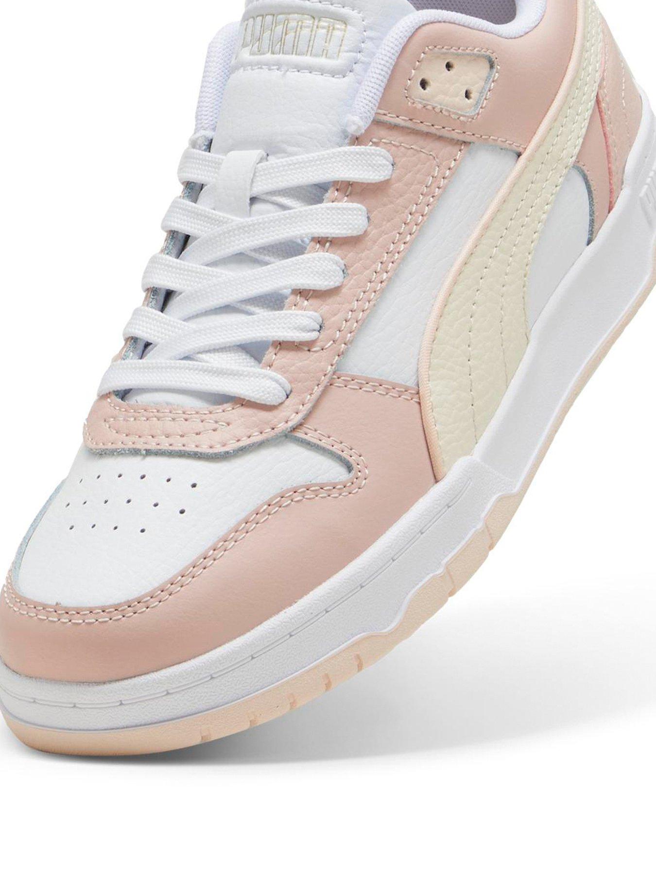 Puma Womens Rebound Game Low Trainers - Light Pink | Very.co.uk