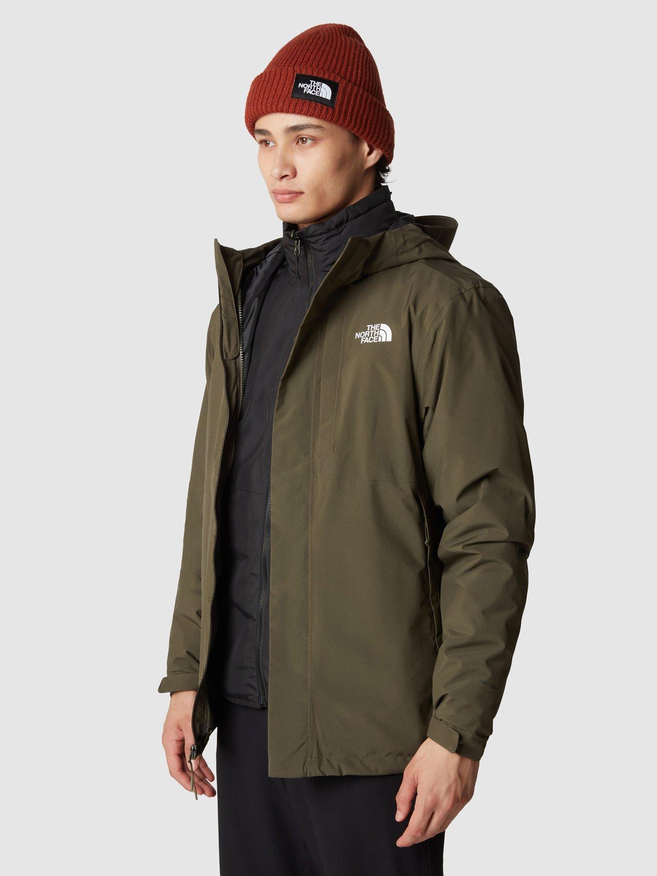 Mens green best sale north face jacket