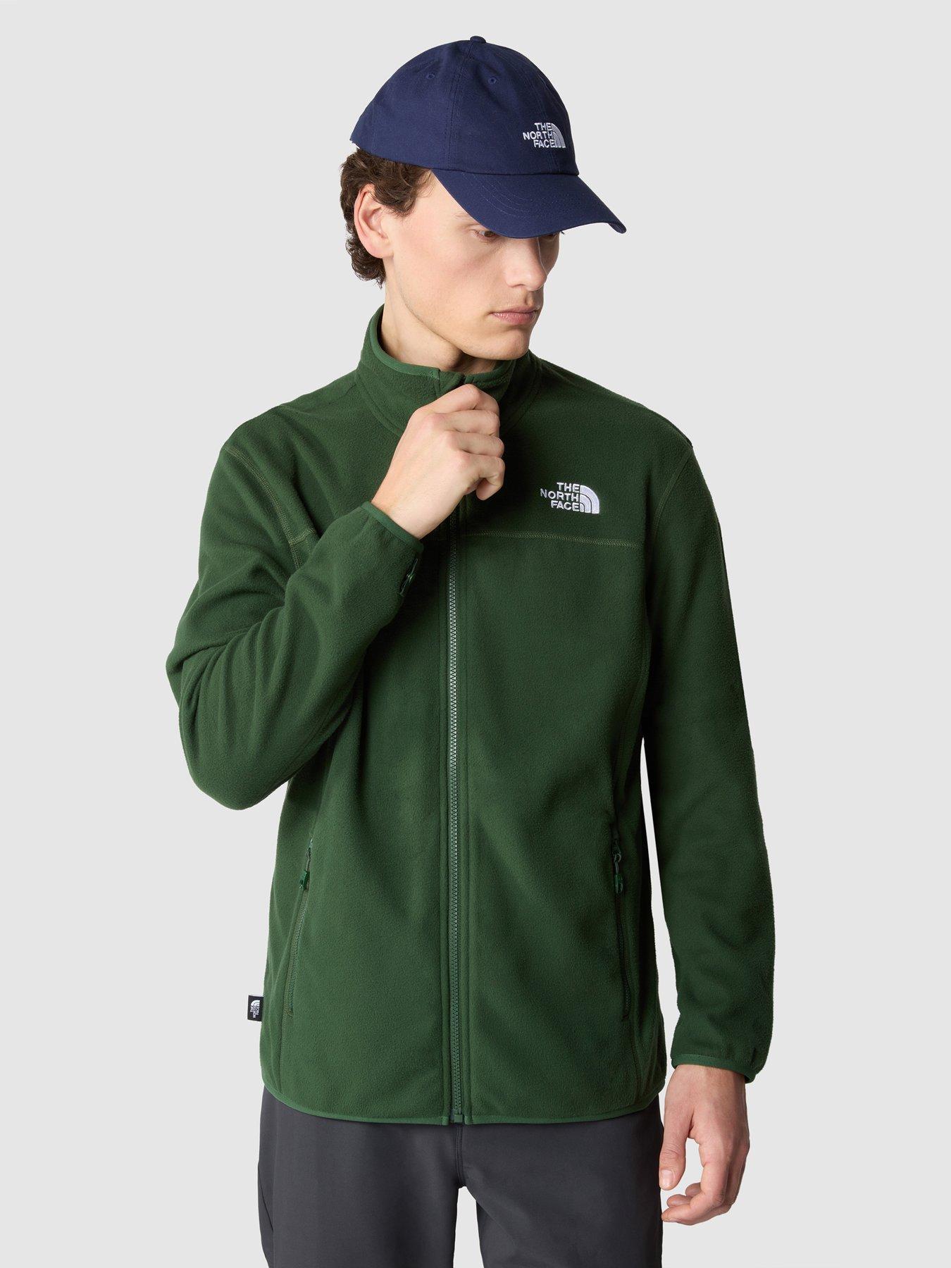 The North Face Mens 100 Glacier Full Zip Fleece Jacket