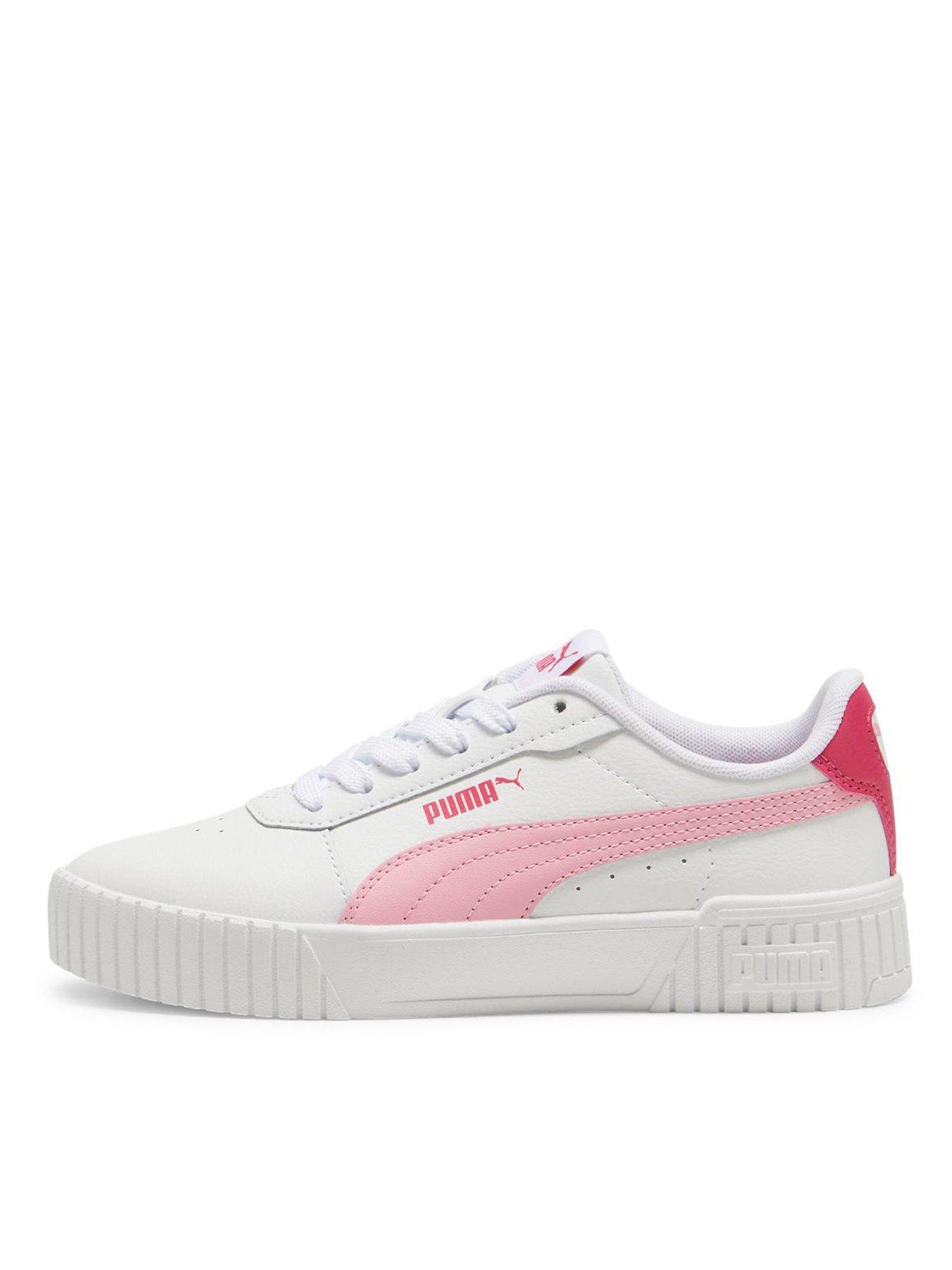 Girls Older Carina 2.0 Trainers White Pink