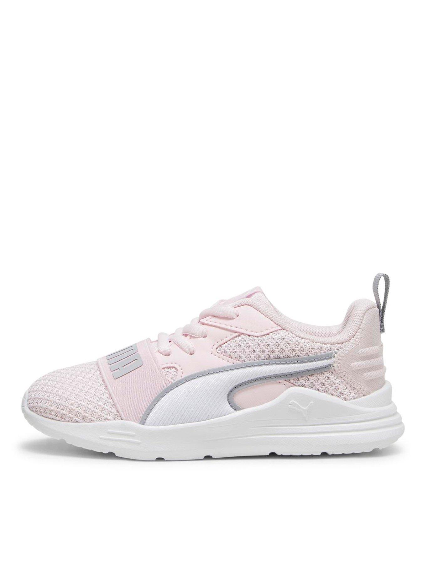 Pink puma shoes for girls best sale