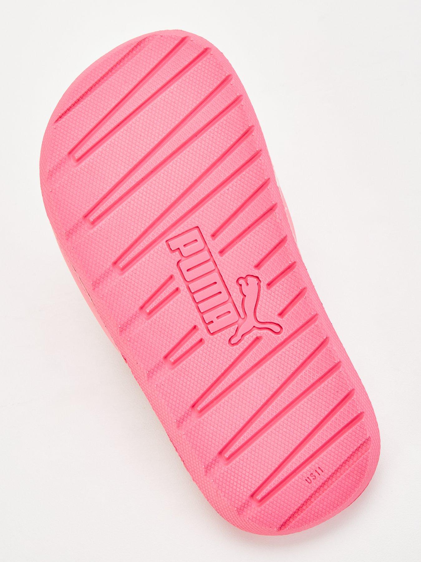 Girls Younger Cool Cat 2.0 Slides Pink