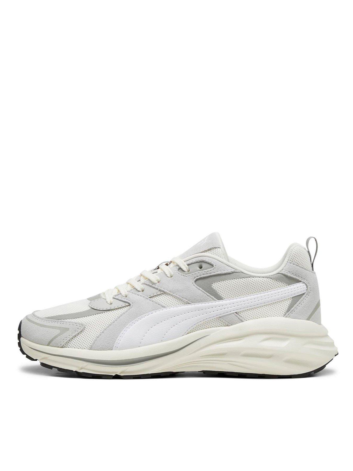 puma mens hypnotic lifestyle trainers - off white