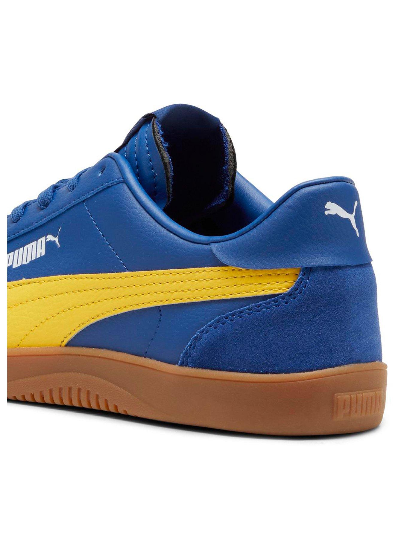 Black and yellow puma shoes hotsell