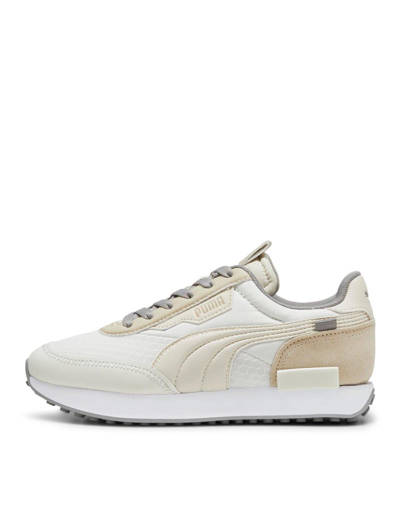 Womens Future Rider Pastel Trainers Off White grey