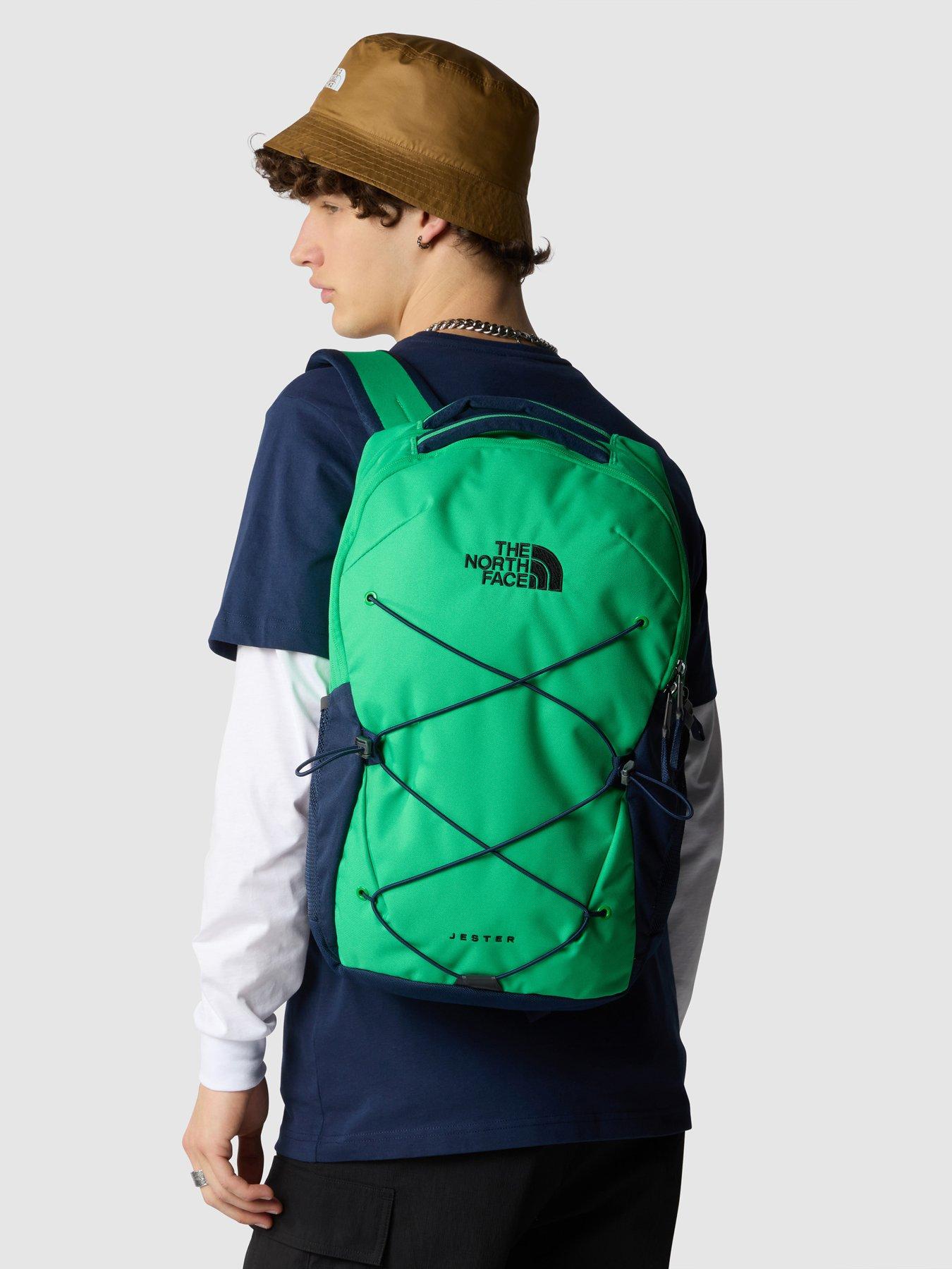 Green north face bag best sale