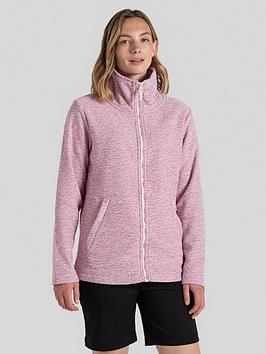 craghoppers womens aio jacket - pink