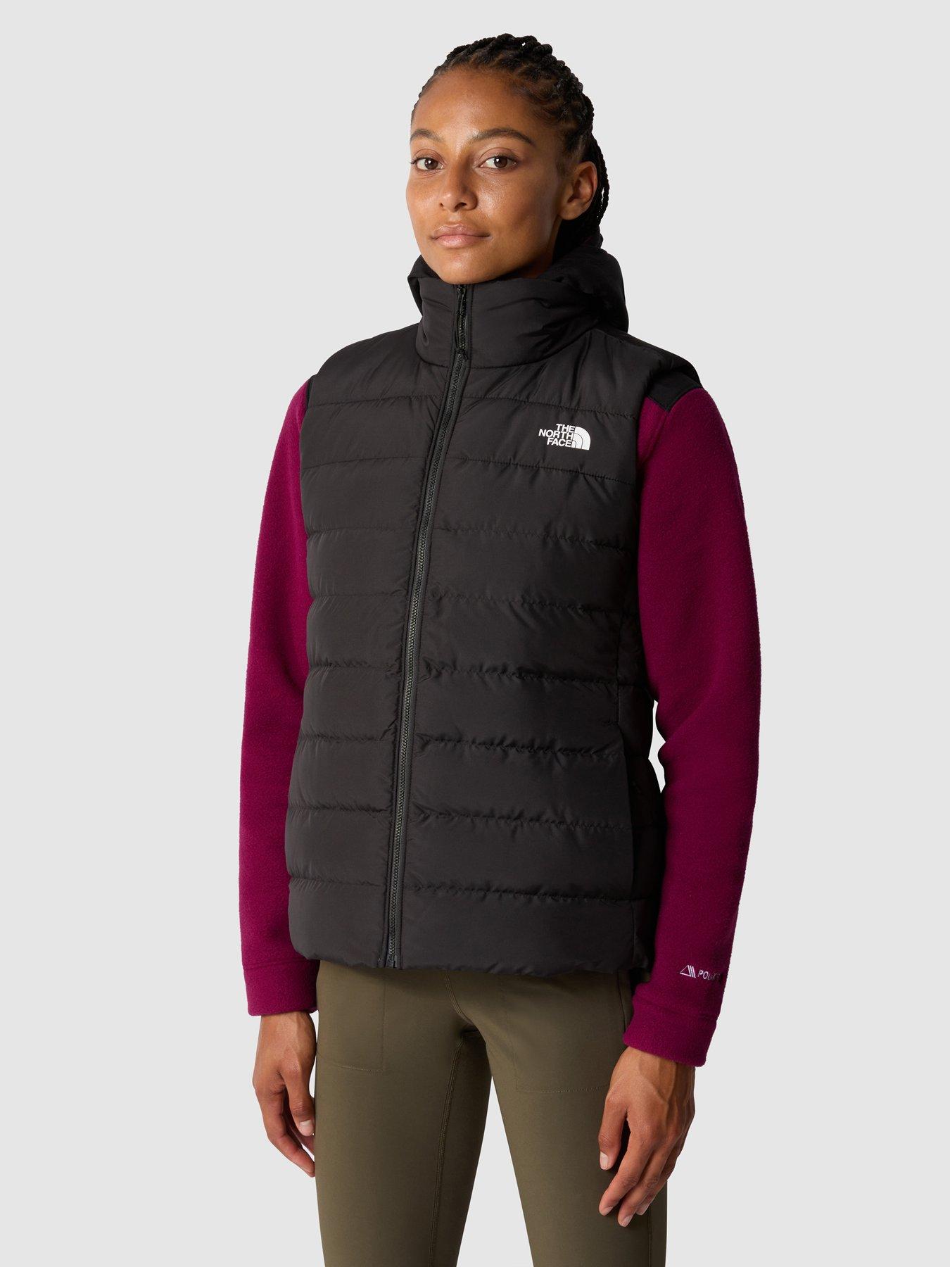 Womens black cheap north face gilet