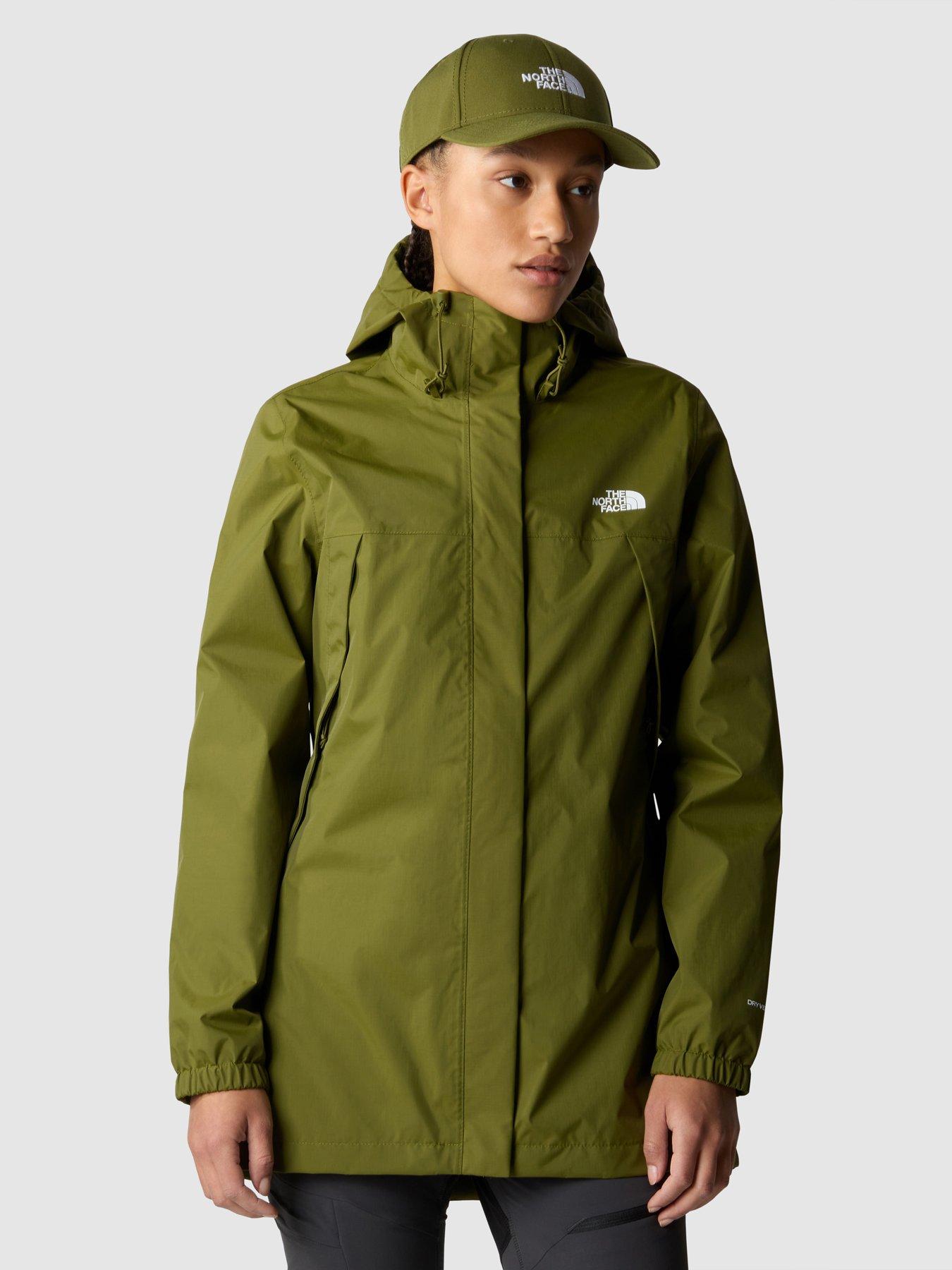 THE NORTH FACE Womens Antora Parka - Olive, Dark Olive, Size Xs, Women