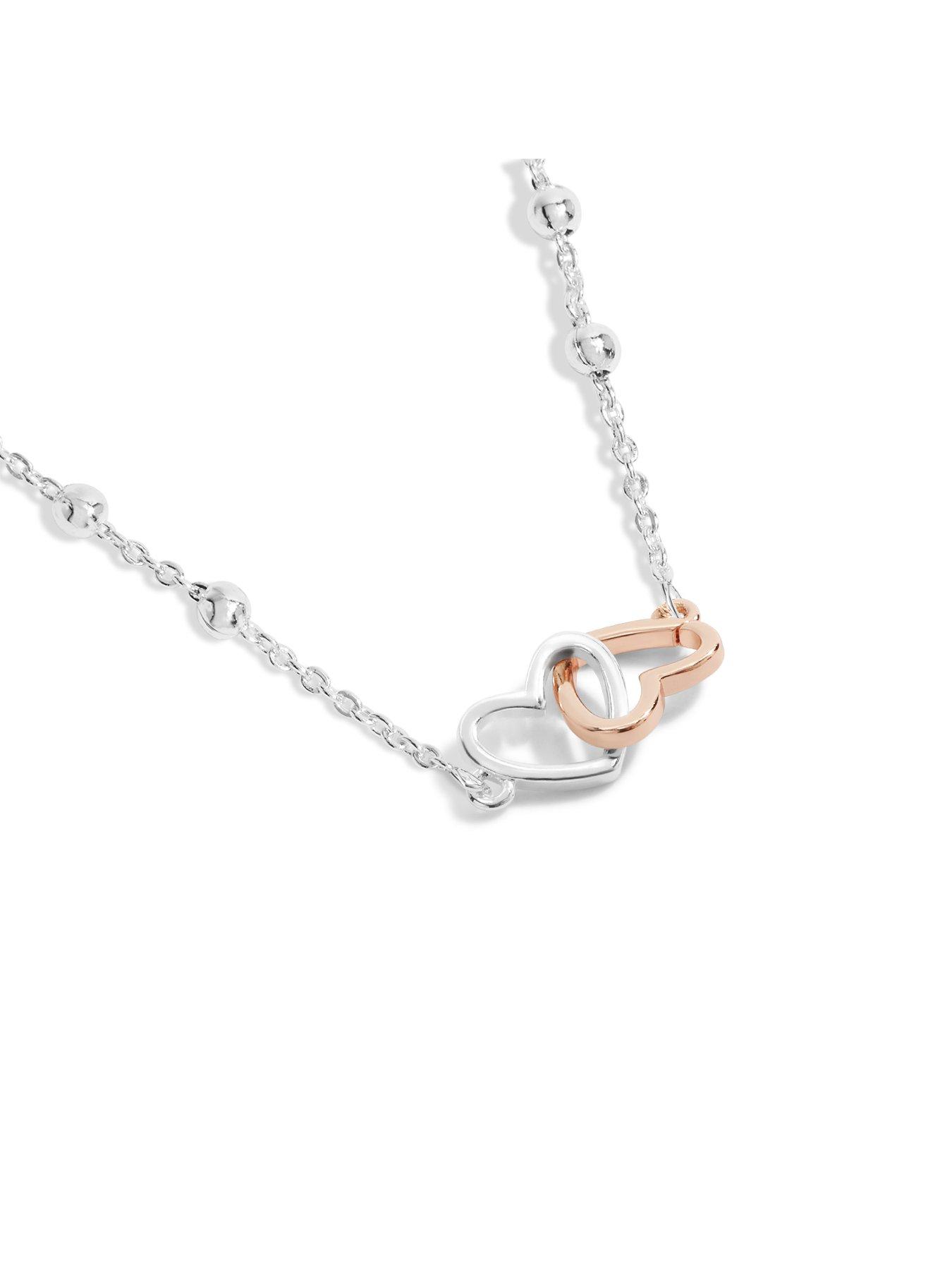 Joma Jewellery Forever Yours Fabulous Friend Necklace In Silver