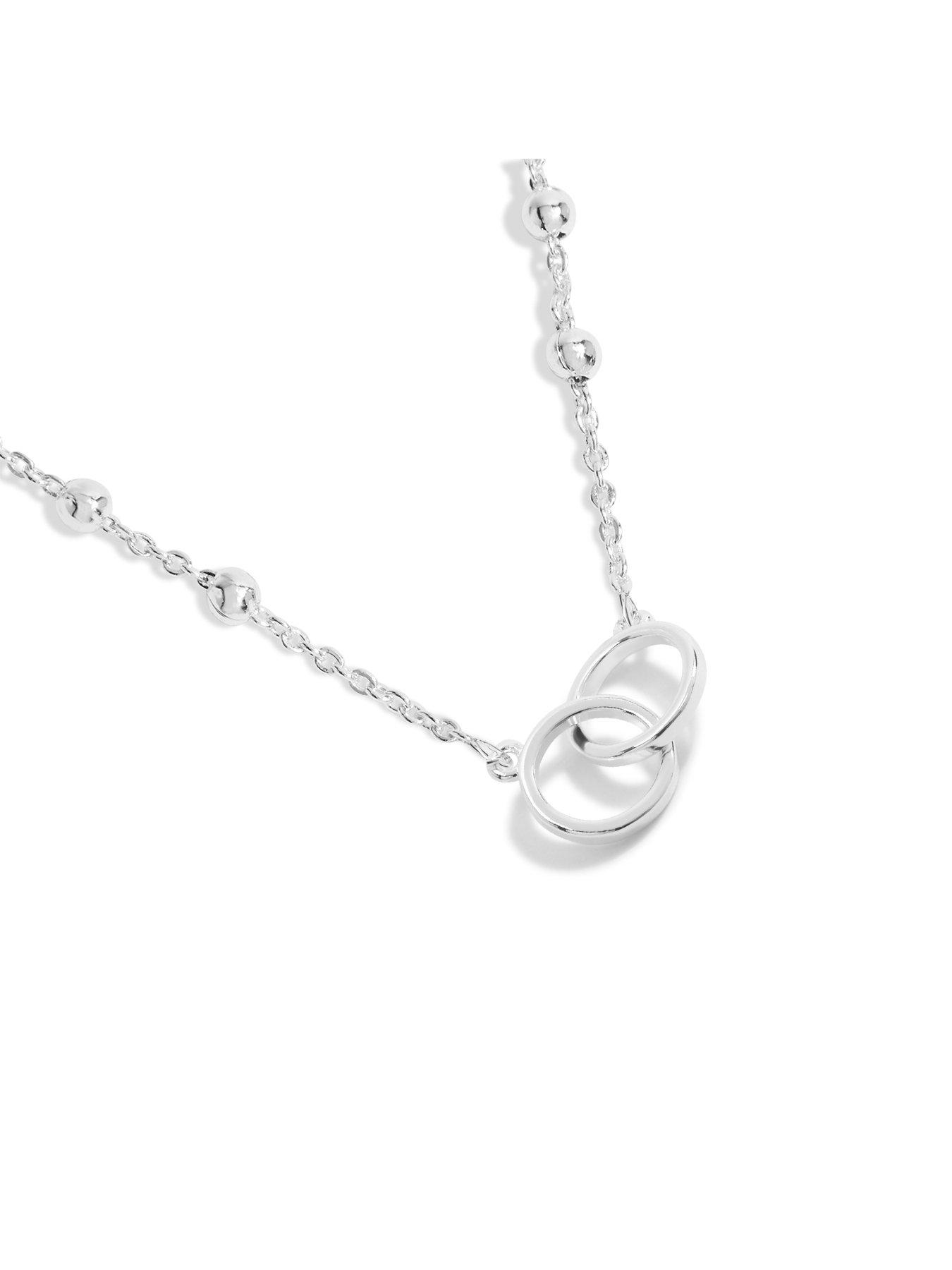 Silver necklace for on sale sister