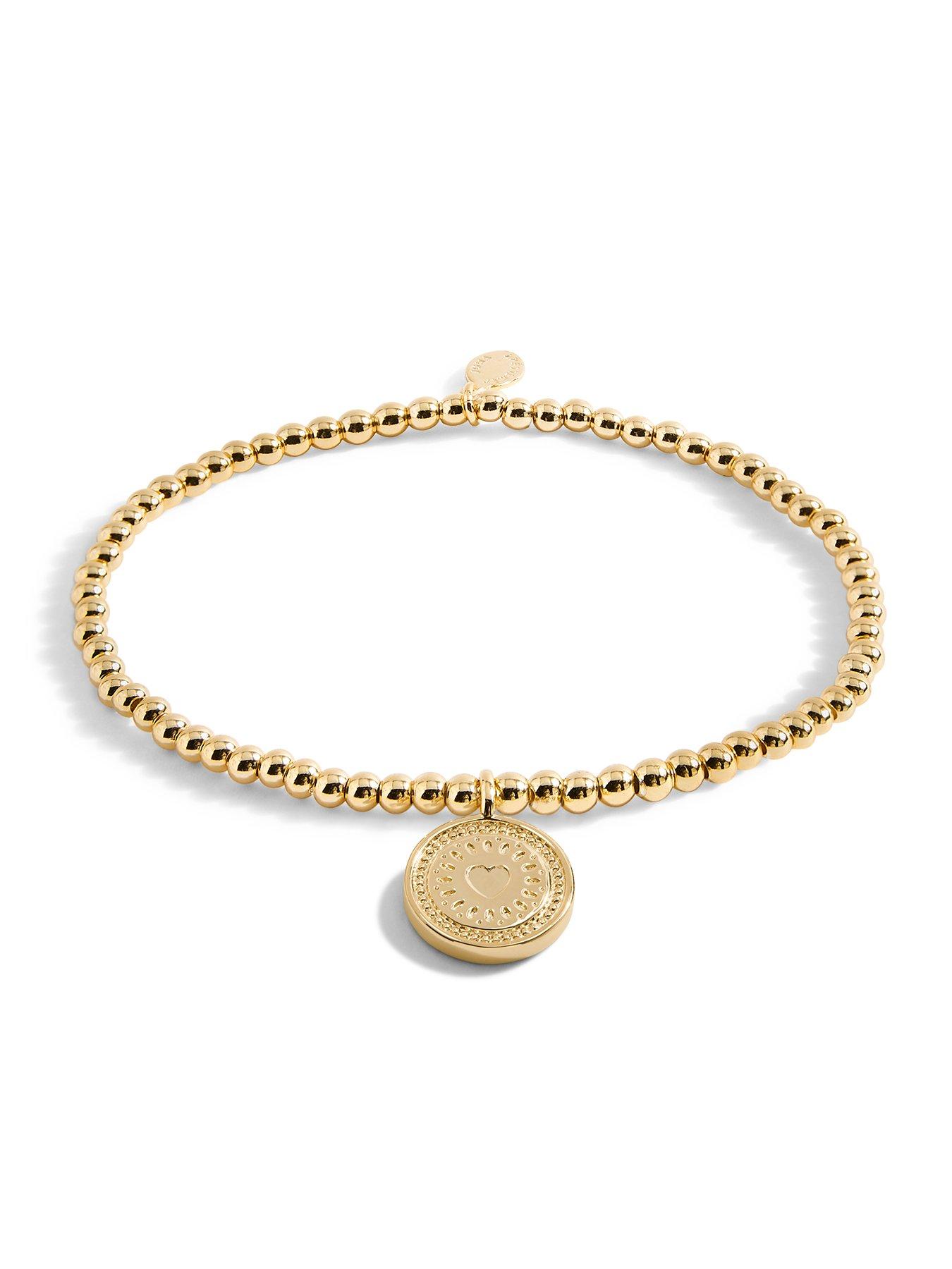 Gold Bracelet Joma Jewellery 50th Birthday Bracelet Joma Jewellery