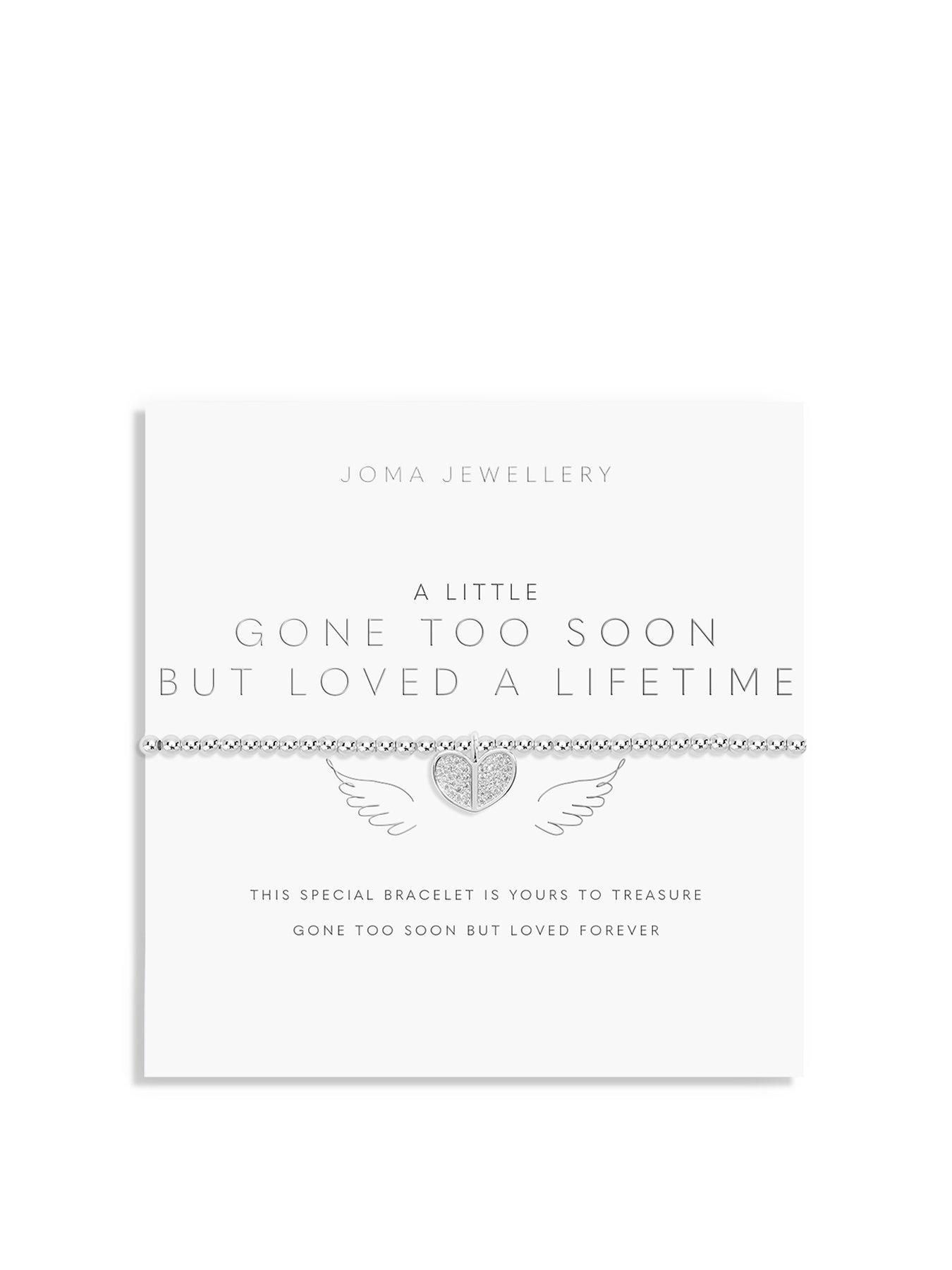 undefined A Little Gone Too Soon But Loved A Lifetime Bracelet In Silver Plating