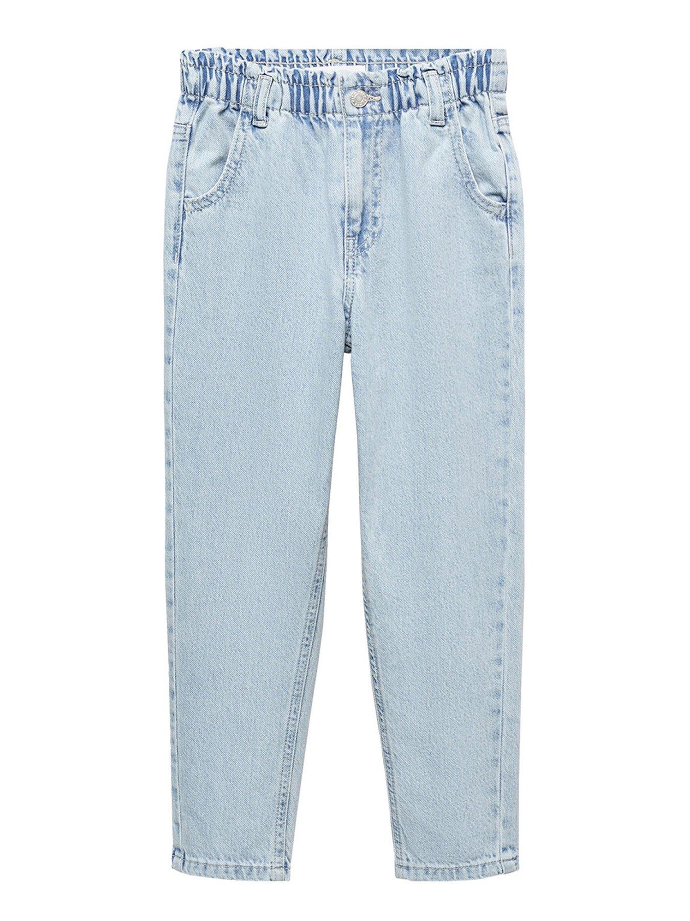 Ladies store paperbag jeans