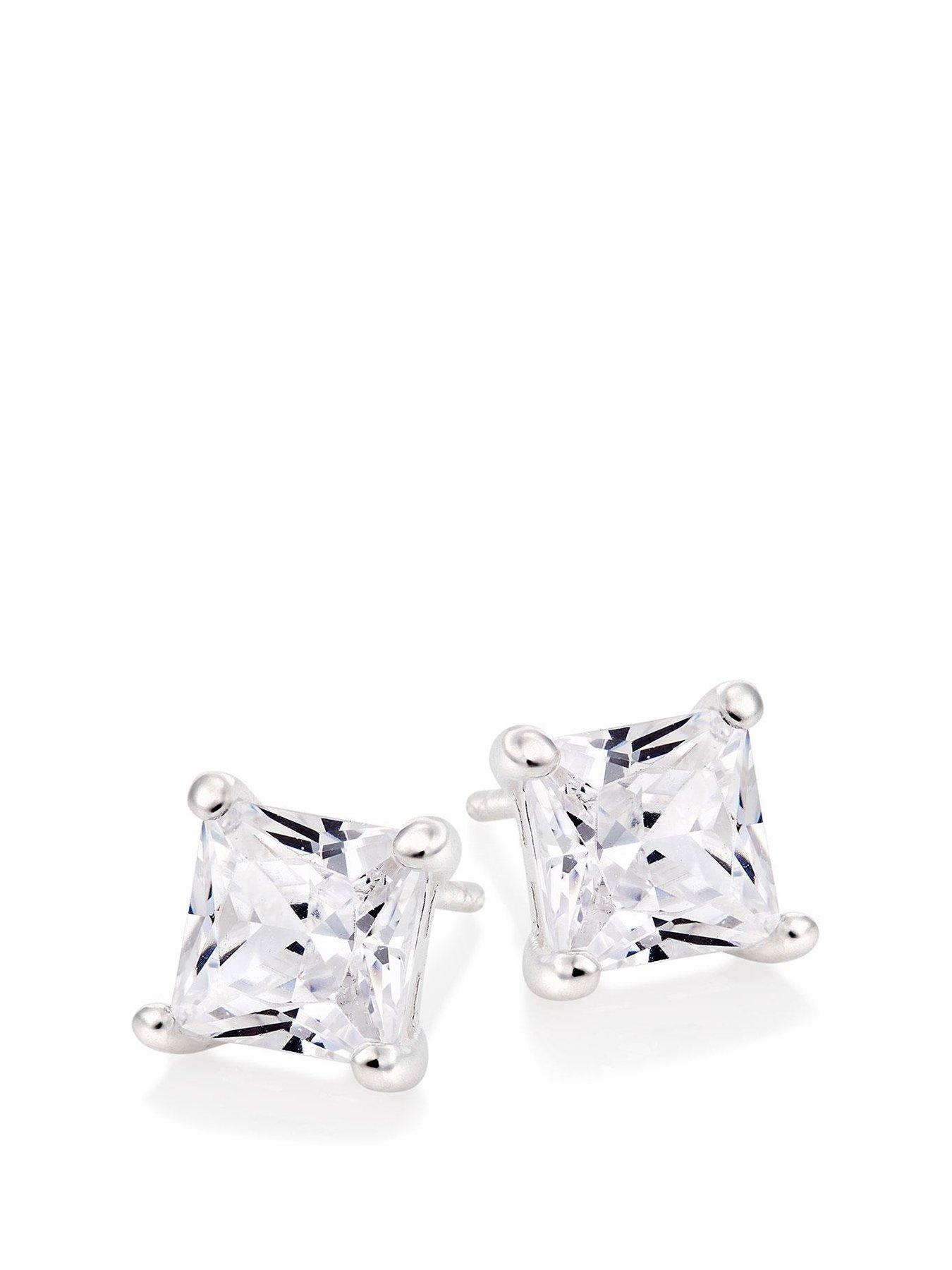 undefined Cubic Zirconia Stud Earrings