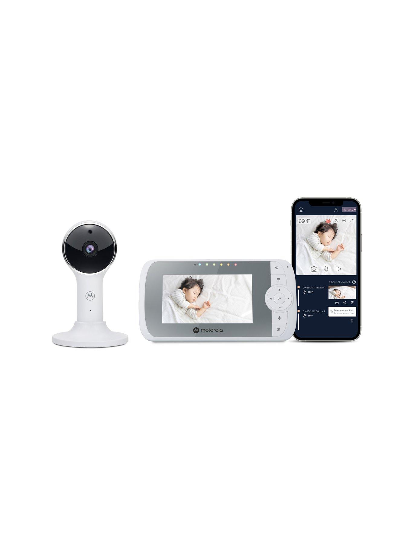 Motorola Comfort 85 Connect Babyphone Video Avec Zoom, Wi-fi