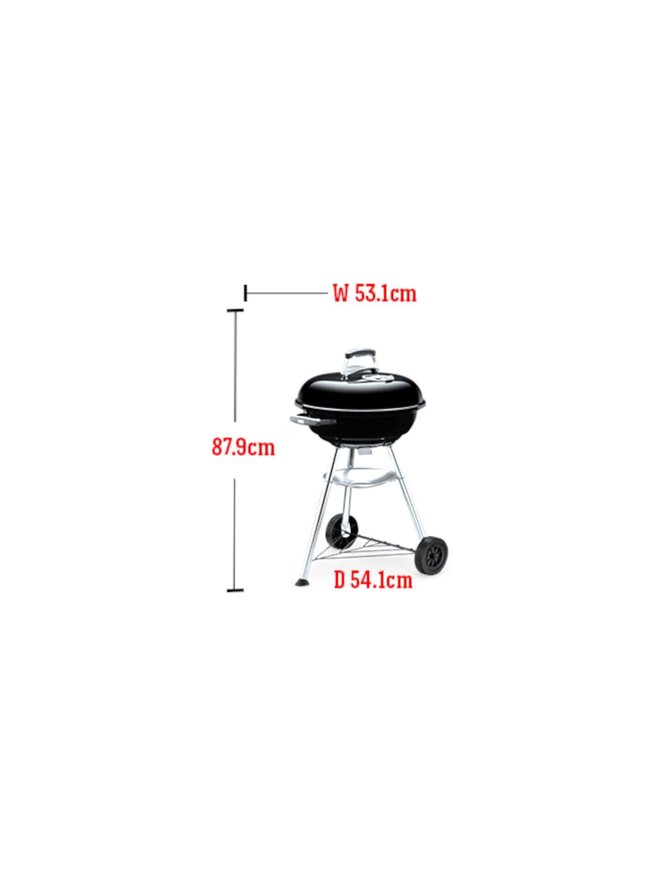 Image 6 of 6 of Weber Compact Kettle, 47cm, Black