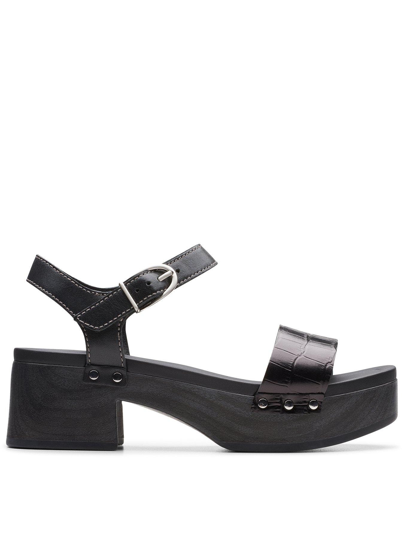 Mid heel platform sandals hotsell