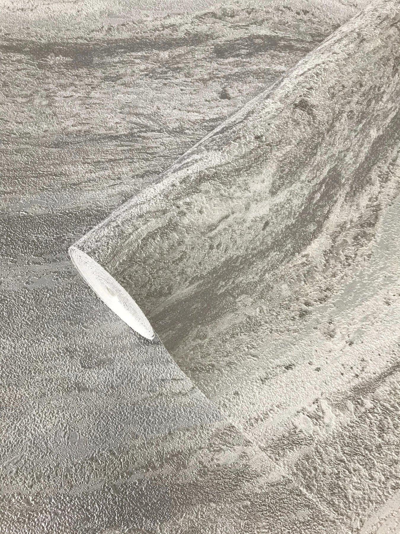Image 2 of 4 of Rasch Onyx Wallpaper- Grey