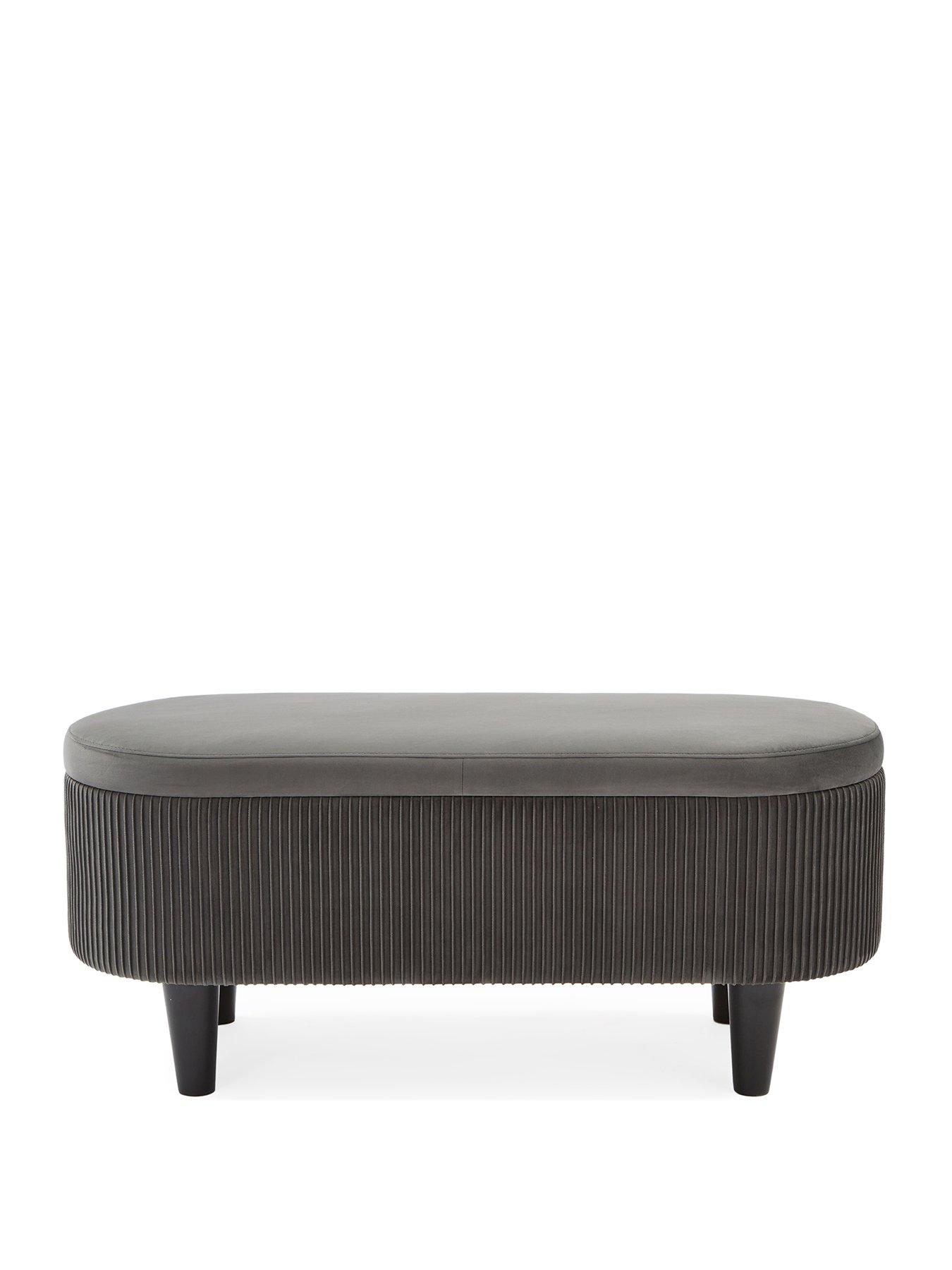 Serenity Pleated Ottoman