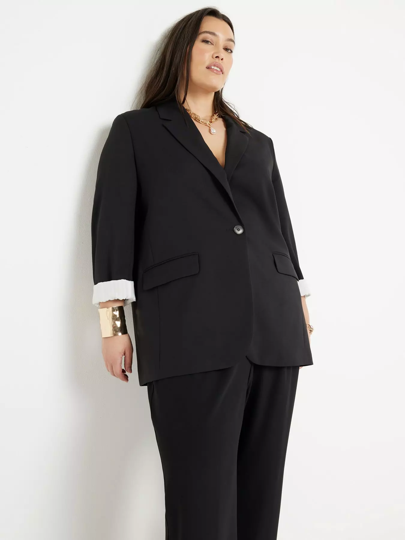 Blazer Plus Size Conforto Extremo