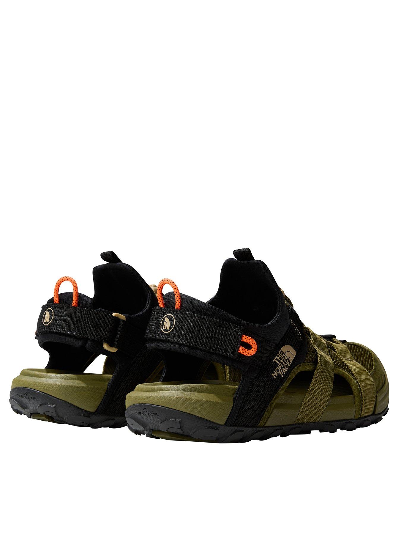 Mens Explore Camp Sandals Green Black