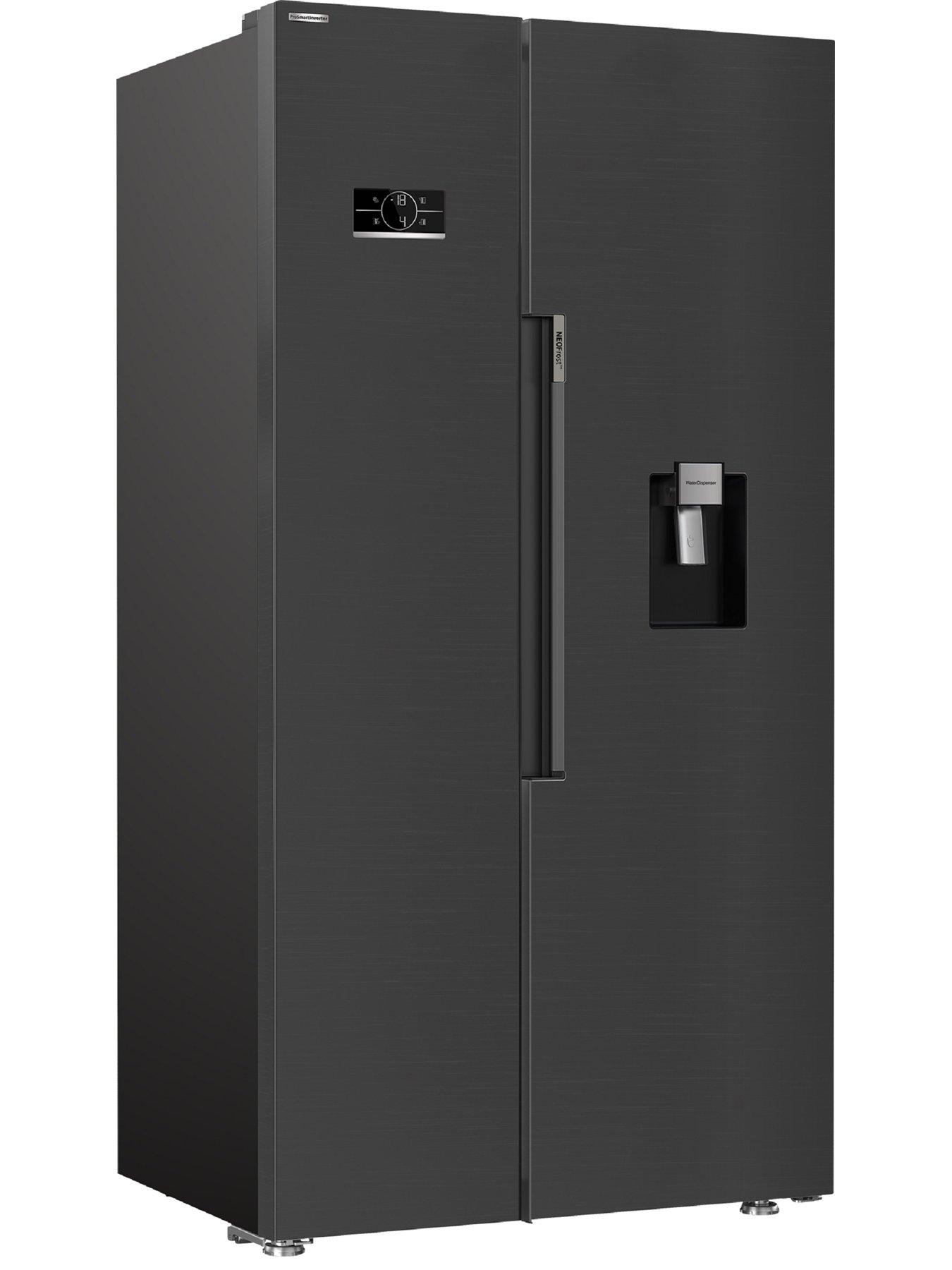 Beko ASD2442VPZ - AMERICAN-STYLE FRIDGE FREEZER - Freestanding US Style ...