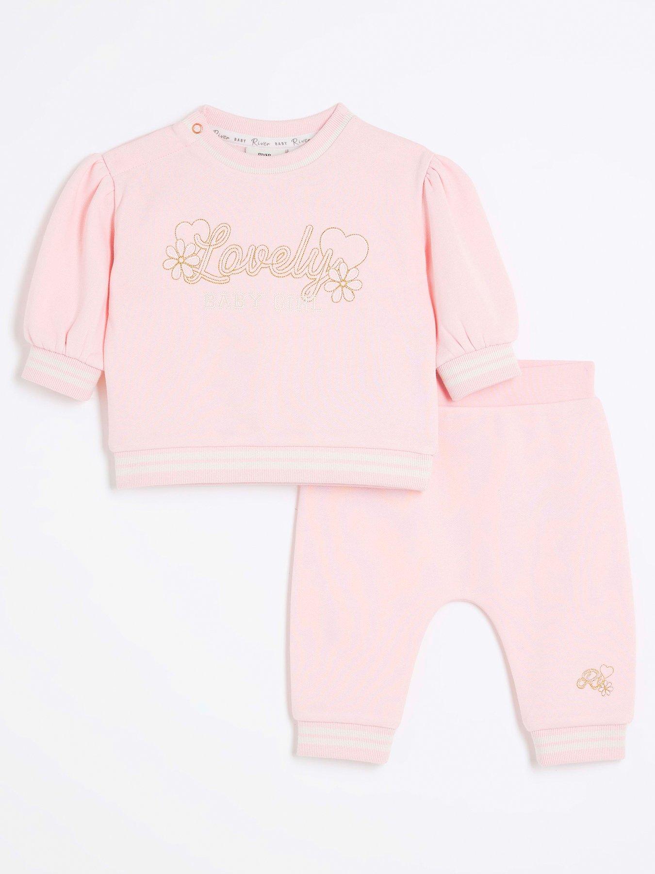 River Island Baby Baby Girls Lovely Sweat - Pink | Very